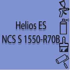 NCS S 1550-R70B глянцева 1К швидкосохнуча антикорозійна емаль Helios ES - 1л