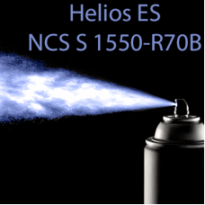 NCS S 1550-R70B аерозольна глянцева 1К швидкосохнуча антикорозійна емаль Helios ES - 400мл