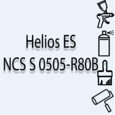 NCS S 0505-R80B глянцева 1К швидкосохнуча антикорозійна емаль Helios ES - 1л
