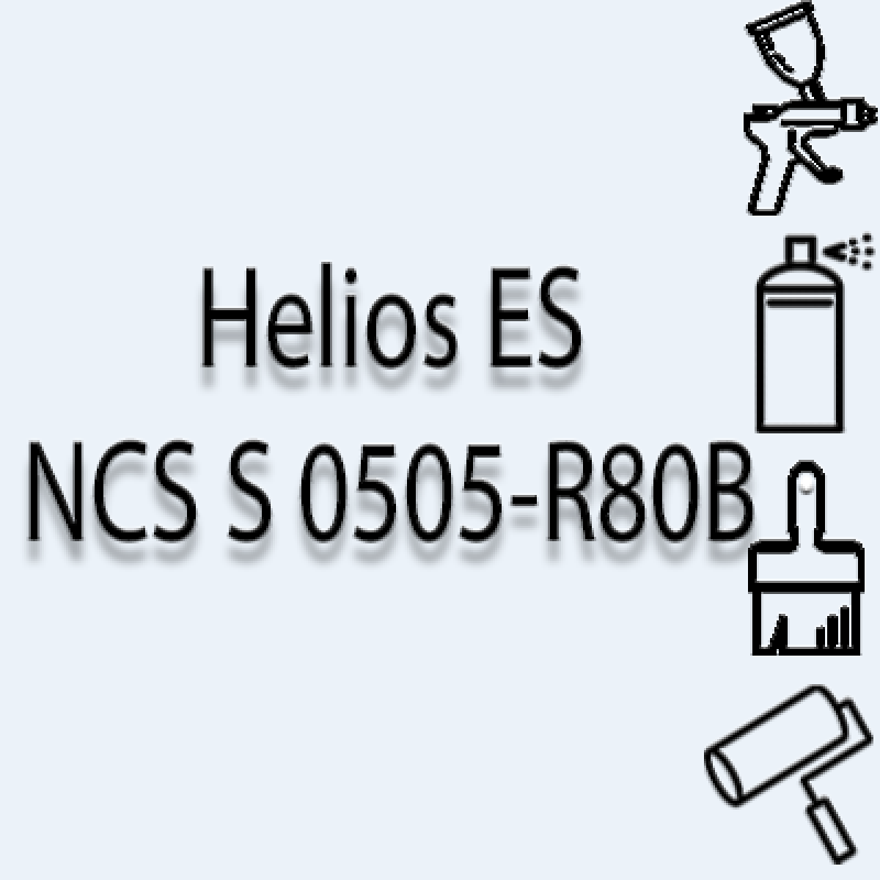 NCS S 0505-R80B глянцева 1К швидкосохнуча антикорозійна емаль Helios ES - 1л NCS S 0505-R80B глянцева 1К швидкосохнуча антикорозійна емаль Helios ES - 1л
