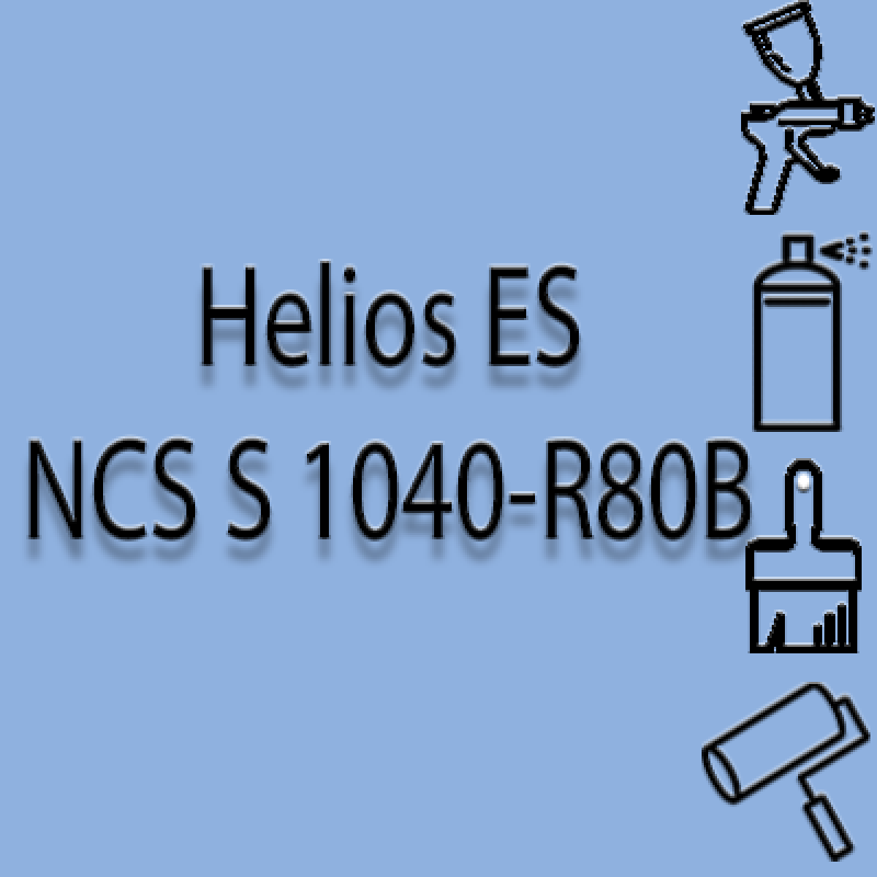 NCS S 1040-R80B глянцева 1К швидкосохнуча антикорозійна емаль Helios ES - 1л NCS S 1040-R80B глянцева 1К швидкосохнуча антикорозійна емаль Helios ES - 1л