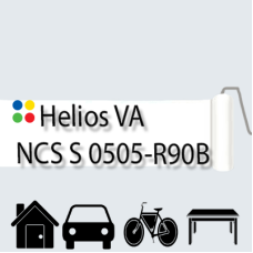 NCS S 0505-R90B антикорозійна глянцева грунт-емаль (вініл-акрилова) HELIOS VA - 1л