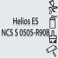 NCS S 0505-R90B глянцева 1К швидкосохнуча антикорозійна емаль Helios ES - 1л