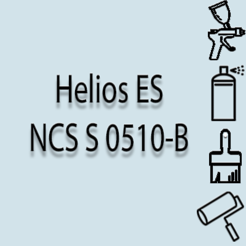 NCS S 0510-B глянцева 1К швидкосохнуча антикорозійна емаль Helios ES - 1л NCS S 0510-B глянцева 1К швидкосохнуча антикорозійна емаль Helios ES - 1л