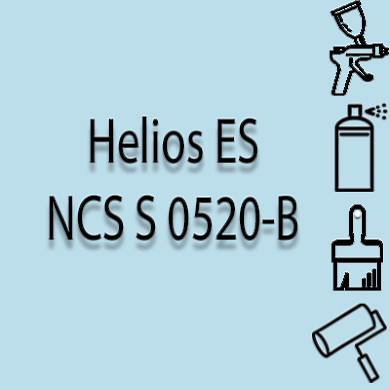 NCS S 0520-B глянцева 1К швидкосохнуча антикорозійна емаль Helios ES - 1л NCS S 0520-B глянцева 1К швидкосохнуча антикорозійна емаль Helios ES - 1л