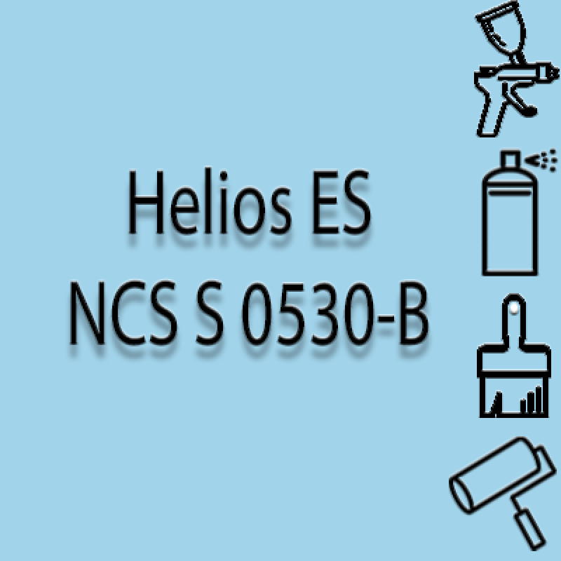 NCS S 0530-B глянцева 1К швидкосохнуча антикорозійна емаль Helios ES - 1л