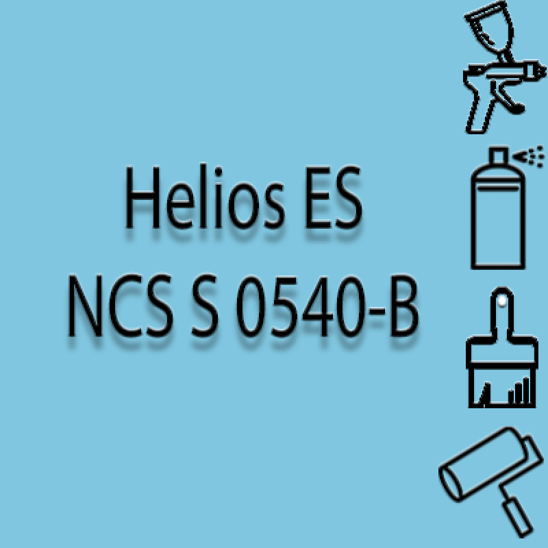 NCS S 0540-B глянцева 1К швидкосохнуча антикорозійна емаль Helios ES - 1л