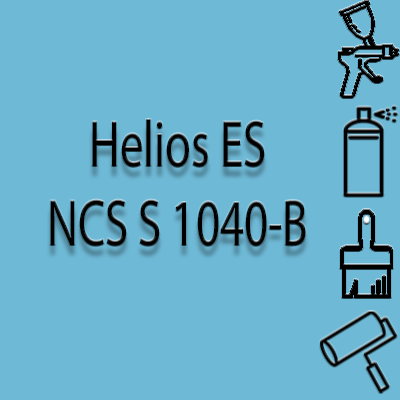 NCS S 1040-B глянцева 1К швидкосохнуча антикорозійна емаль Helios ES - 1л NCS S 1040-B глянцева 1К швидкосохнуча антикорозійна емаль Helios ES - 1л