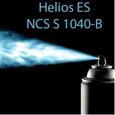 NCS S 1040-B аерозольна глянцева 1К швидкосохнуча антикорозійна емаль Helios ES - 400мл