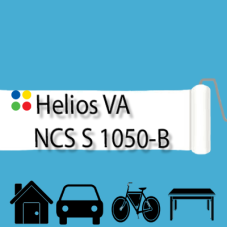 NCS S 1050-B антикорозійна глянцева грунт-емаль (вініл-акрилова) HELIOS VA - 1л