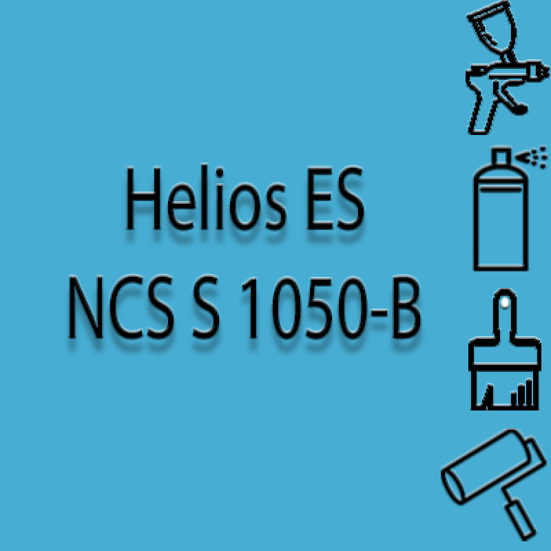 NCS S 1050-B глянцева 1К швидкосохнуча антикорозійна емаль Helios ES - 1л