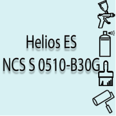 NCS S 0510-B30G глянцева 1К швидкосохнуча антикорозійна емаль Helios ES - 1л