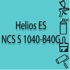 NCS S 1040-B40G глянцева 1К швидкосохнуча антикорозійна емаль Helios ES - 1л