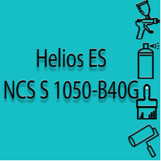 NCS S 1050-B40G глянцева 1К швидкосохнуча антикорозійна емаль Helios ES - 1л