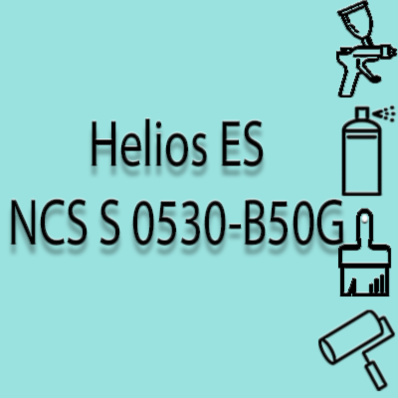 NCS S 0530-B50G глянцева 1К швидкосохнуча антикорозійна емаль Helios ES - 1л