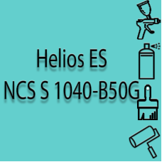 NCS S 1040-B50G глянцева 1К швидкосохнуча антикорозійна емаль Helios ES - 1л