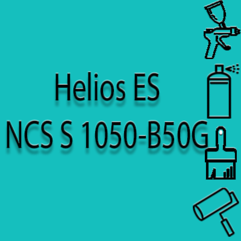 NCS S 1050-B50G глянцева 1К швидкосохнуча антикорозійна емаль Helios ES - 1л