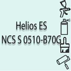 NCS S 0510-B70G глянцева 1К швидкосохнуча антикорозійна емаль Helios ES - 1л