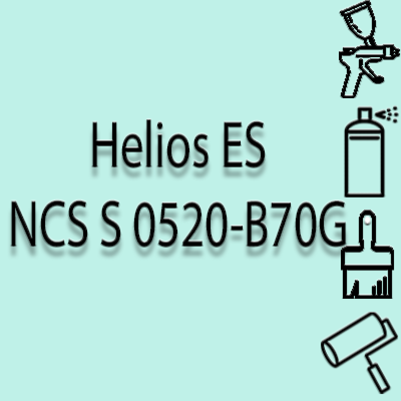 NCS S 0520-B70G глянцева 1К швидкосохнуча антикорозійна емаль Helios ES - 1л