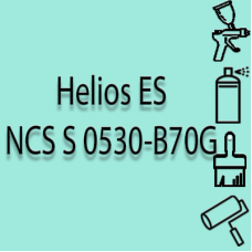 NCS S 0530-B70G глянцева 1К швидкосохнуча антикорозійна емаль Helios ES - 1л