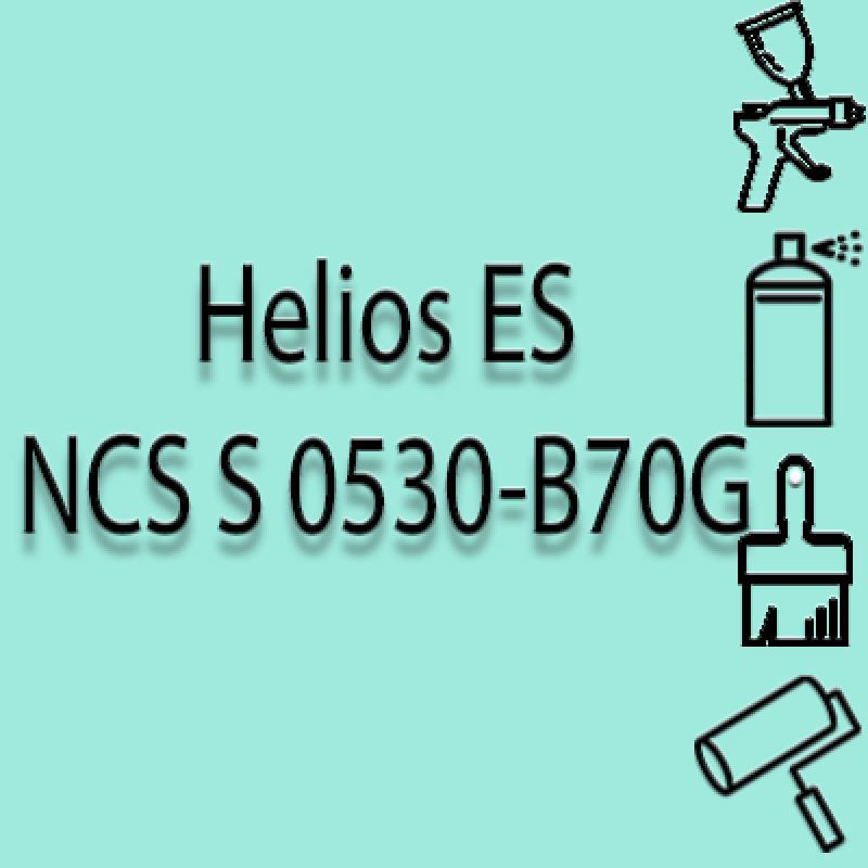 NCS S 0530-B70G глянцева 1К швидкосохнуча антикорозійна емаль Helios ES - 1л