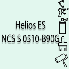 NCS S 0510-B90G глянцева 1К швидкосохнуча антикорозійна емаль Helios ES - 1л