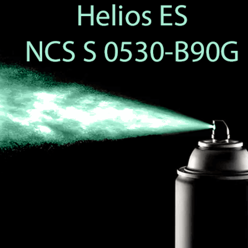 NCS S 0530-B90G аерозольна глянцева 1К швидкосохнуча антикорозійна емаль Helios ES - 400мл