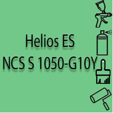 NCS S 1050-G10Y глянцева 1К швидкосохнуча антикорозійна емаль Helios ES - 1л
