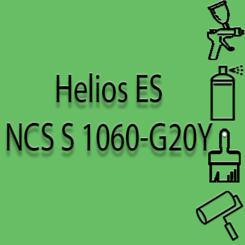NCS S 1060-G20Y глянцева 1К швидкосохнуча антикорозійна емаль Helios ES - 1л NCS S 1060-G20Y глянцева 1К швидкосохнуча антикорозійна емаль Helios ES - 1л