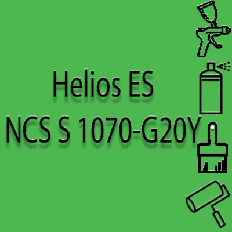 NCS S 1070-G20Y глянцева 1К швидкосохнуча антикорозійна емаль Helios ES - 1л NCS S 1070-G20Y глянцева 1К швидкосохнуча антикорозійна емаль Helios ES - 1л