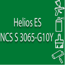 NCS S 3065-G10Y глянцева 1К швидкосохнуча антикорозійна емаль Helios ES - 1л