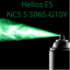 NCS S 3065-G10Y аерозольна глянцева 1К швидкосохнуча антикорозійна емаль Helios ES - 400мл