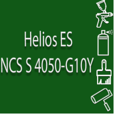 NCS S 4050-G10Y глянцева 1К швидкосохнуча антикорозійна емаль Helios ES - 1л