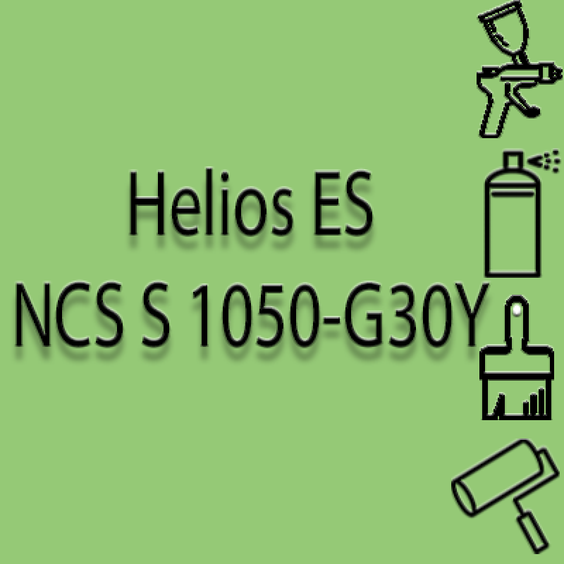 NCS S 1050-G30Y глянцева 1К швидкосохнуча антикорозійна емаль Helios ES - 1л NCS S 1050-G30Y глянцева 1К швидкосохнуча антикорозійна емаль Helios ES - 1л