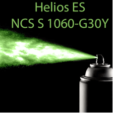 NCS S 1060-G30Y аерозольна глянцева 1К швидкосохнуча антикорозійна емаль Helios ES - 400мл