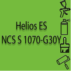 NCS S 1070-G30Y глянцева 1К швидкосохнуча антикорозійна емаль Helios ES - 1л