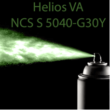 NCS S 5040-G30Y аерозольна антикорозійна глянцева грунт-емаль (вініл-акрилова) HELIOS VA - 400м