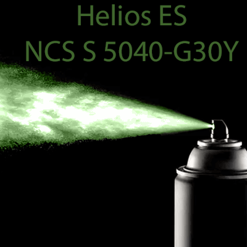 NCS S 5040-G30Y аерозольна глянцева 1К швидкосохнуча антикорозійна емаль Helios ES - 400мл