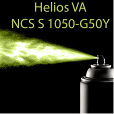 NCS S 1050-G50Y аерозольна антикорозійна глянцева грунт-емаль (вініл-акрилова) HELIOS VA - 400м