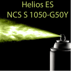 NCS S 1050-G50Y аерозольна глянцева 1К швидкосохнуча антикорозійна емаль Helios ES - 400мл