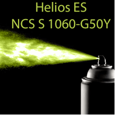 NCS S 1060-G50Y аерозольна глянцева 1К швидкосохнуча антикорозійна емаль Helios ES - 400мл