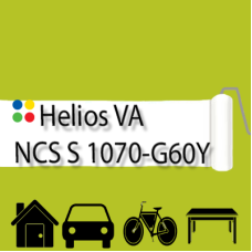 NCS S 1070-G60Y антикорозійна глянцева грунт-емаль (вініл-акрилова) HELIOS VA - 1л