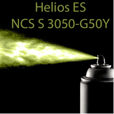 NCS S 3050-G50Y аерозольна глянцева 1К швидкосохнуча антикорозійна емаль Helios ES - 400мл