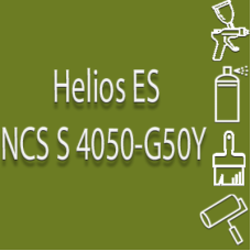 NCS S 4050-G50Y глянцева 1К швидкосохнуча антикорозійна емаль Helios ES - 1л