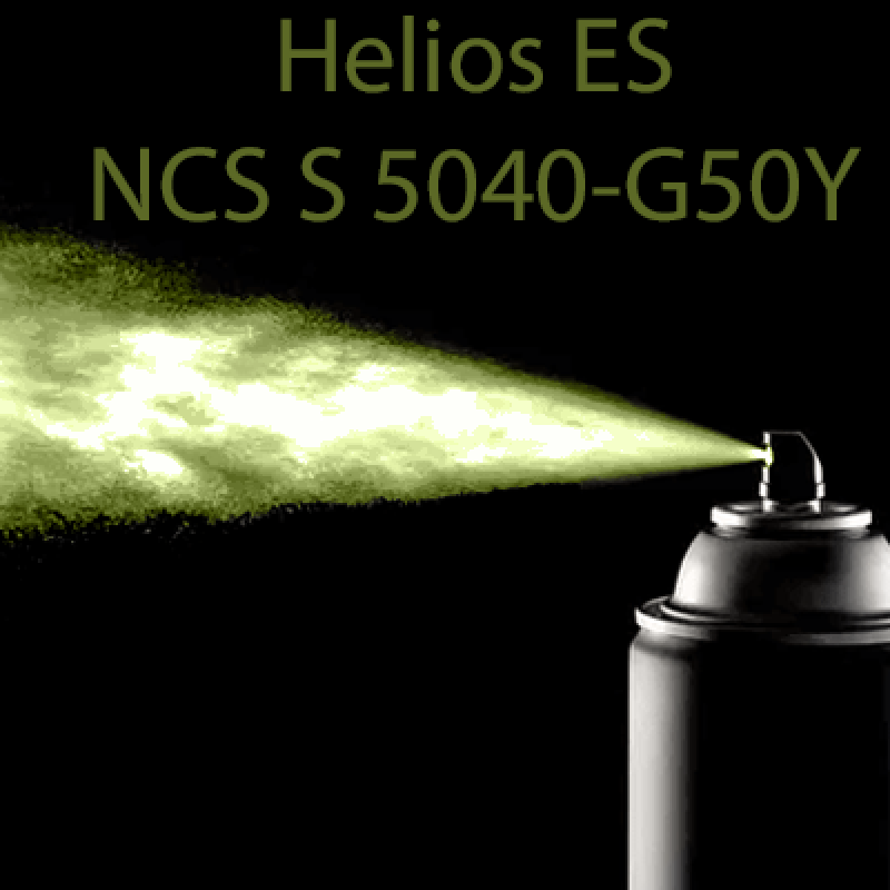 NCS S 5040-G50Y аерозольна глянцева 1К швидкосохнуча антикорозійна емаль Helios ES - 400мл