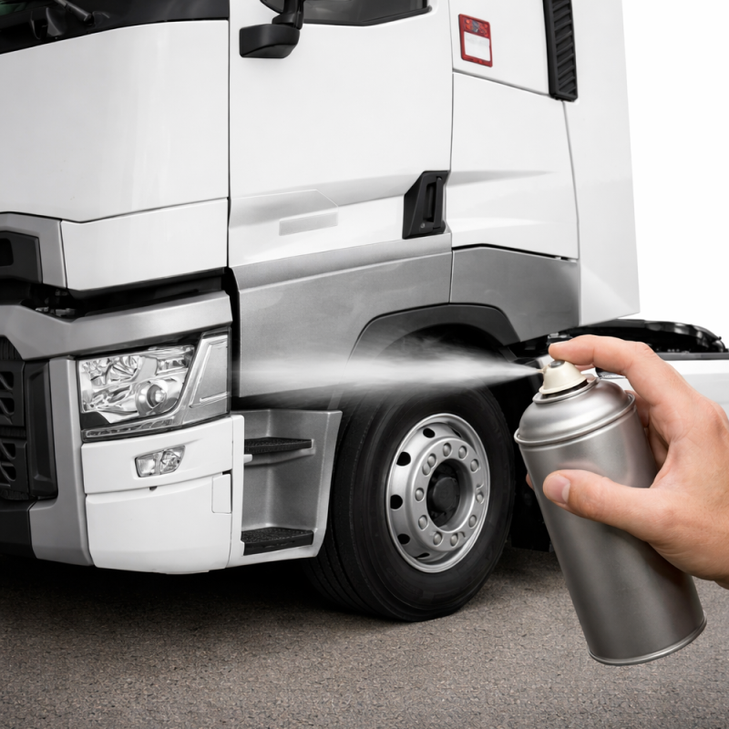 Renault 04699 GRIS ECLIPSE VEGA MET. (TRUCKS) аерозольна базова фарба ADI UPP - 400мл