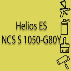 NCS S 1050-G80Y глянцева 1К швидкосохнуча антикорозійна емаль Helios ES - 1л