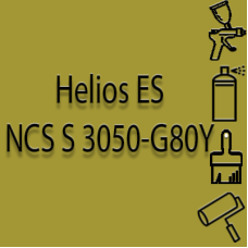 NCS S 3050-G80Y глянцева 1К швидкосохнуча антикорозійна емаль Helios ES - 1л