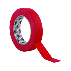 Стрічка для обклеювання INDASA MASKING TAPE MTE-RED 100°С - 24мм x 50м.