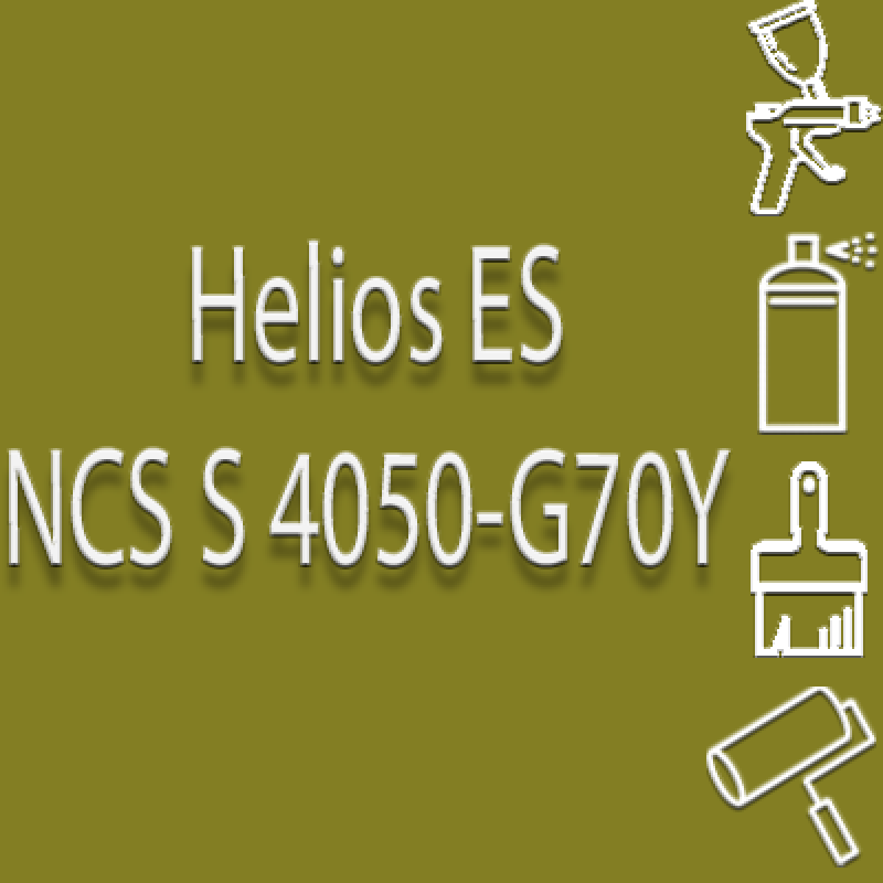 NCS S 4050-G70Y глянцева 1К швидкосохнуча антикорозійна емаль Helios ES - 1л NCS S 4050-G70Y глянцева 1К швидкосохнуча антикорозійна емаль Helios ES - 1л